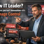 New IT Leader? Your First Job Isn’t Innovation—it’s Damage Control